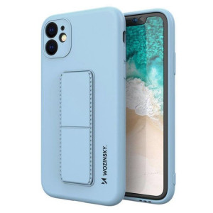 Wozinsky Kickstand Case silikonowe etui z podstawką iPhone 11 Pro Max jasno