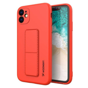 Wozinsky Kickstand Case silikonowe etui z podstawką etui Samsung Galaxy A11