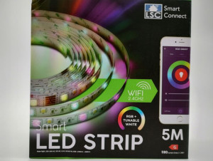Taśma LED RGB LSC Smart Connect 5m wifi 1180 lumen