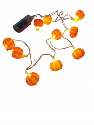 Dynie 10 X Led Girlanda Super Jesień Hallowen 180