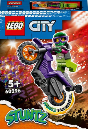 Lego City STUNTZ 60296 Wheelie na motocyklu kaskaderskim