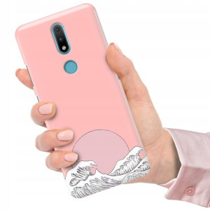 Etui do NOKIA 2.4 Obudowa Flower Kwiaty Top Wzory