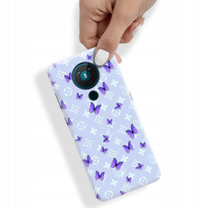 Etui do NOKIA 5.3 Case TOP Motyle Butterfly Wzory