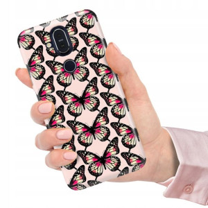 Etui do NOKIA 8.1/ X7 Case Flower Kwiaty Top Wzory