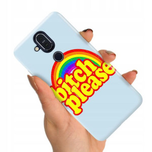 Etui do NOKIA 8.1/ X7 Case Modne Top Napisy Wzory