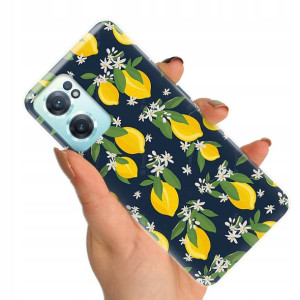 Etui do ONEPLUS NORD CE 2 5G Kwiaty Flower Wzory