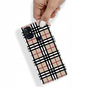 Etui do ONEPLUS NORD N10 5G W Kratkę Kratka Wzory