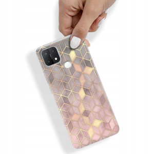 Etui do OPPO A15S Marmurki Obudowa Case TOP Wzory