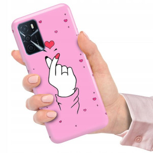 Etui do OPPO A16s Obudowa Flower Kwiaty Top Wzory