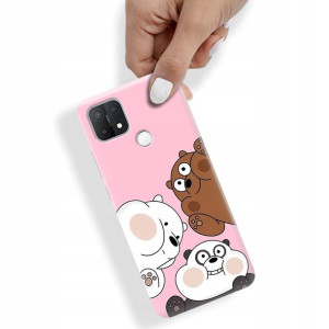 Etui do OPPO A35 Case Misie We Bare BEARS Wzory