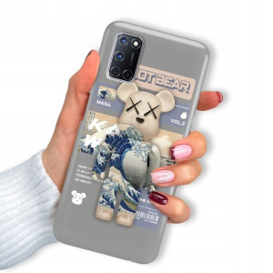 Etui do OPPO A52 Obudowa Case Miś Bearbrick Wzory