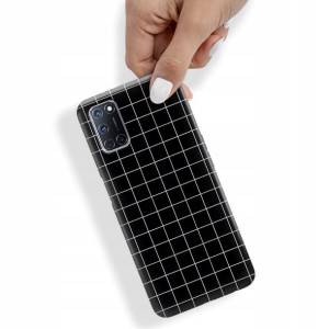 Etui do OPPO A52 Obudowa W Kratkę Kratka Top Wzory