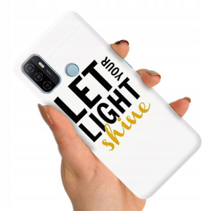 Etui do OPPO A53 Obudowa Modne Top Napisy Wzory