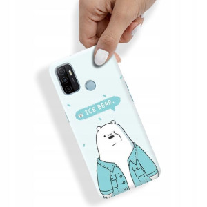 Etui do OPPO A53S Case Misie We Bare BEARS Wzory