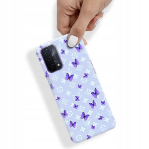 Etui do OPPO A54 5G Case Motyle Butterfly Wzory