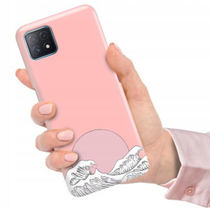 Etui do OPPO A72 5G Case Flower Kwiaty Top Wzory