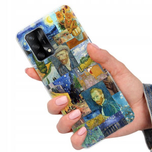 Etui do OPPO A74 4G Impresjonizm Van Gogh Wzory