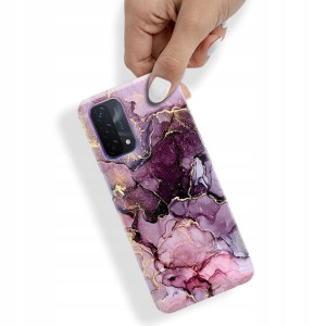 Etui do OPPO A74 5G Marmurki Obudowa Case Wzory