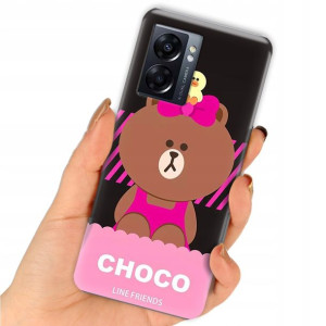 Etui do OPPO A77 5G Case Bare Bears Misie Wzory