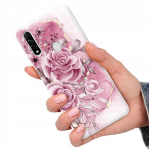 Etui do OPPO A8 Case Kwiatowe Wiosenne Top Wzory