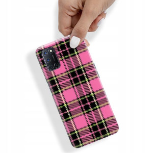 Etui do OPPO A92 Obudowa W Kratkę Kratka Top Wzory