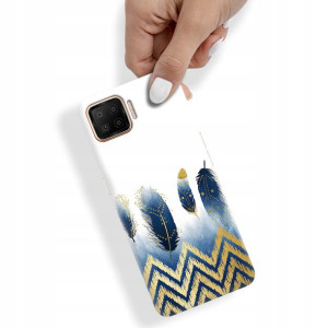 Etui Do OPPO F17 Case Eleganckie Subtelne Wzory