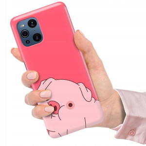 Etui do OPPO FIND X3 Case Flower Kwiaty Top Wzory
