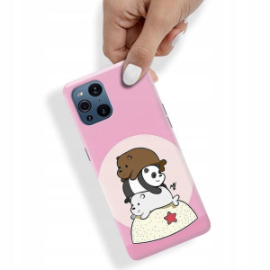 Etui do OPPO FIND X3 Case We Bare BEARS Top Wzory