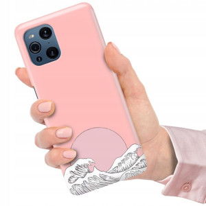 Etui do OPPO FIND X3 PRO Case Flower Kwiaty Wzory