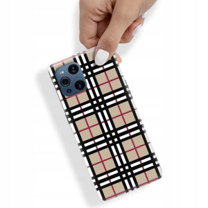 Etui do OPPO FIND X3 PRO W Kratkę Kratka Top Wzory