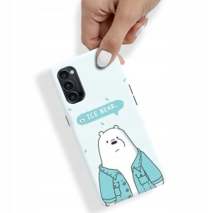 Etui do OPPO RENO 4 PRO 5G Top We Bare BEARS Wzory