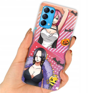 Etui do OPPO RENO 5 5G Case One Piece Anime Wzory