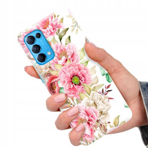 Etui do OPPO RENO 5 Kwiatowe Wiosenne Top Wzory