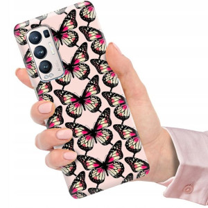 Etui do OPPO RENO 5 PRO PLUS 5G Flower Top Wzory