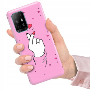 Etui do OPPO RENO 5Z 5G Case Flower Kwiaty Wzory