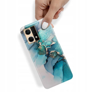 Etui do OPPO RENO 7 4G Case Marmurki Marble Wzory