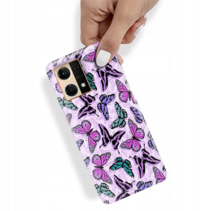 Etui do OPPO RENO 7 4G Case Motyle Butterfly Wzory