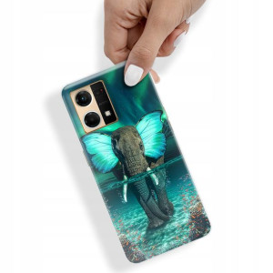 Etui Do OPPO RENO 7 4G Eleganckie Subtelne Wzory