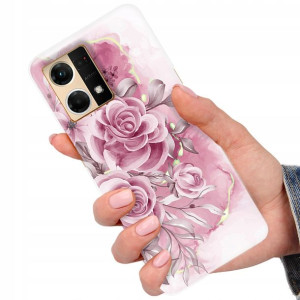 Etui do OPPO RENO 7 4G Kwiatowe Wiosenne Top Wzory