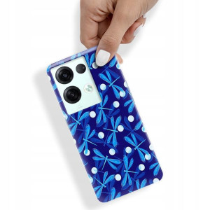 Etui do OPPO RENO 8 Case Butterfly Motyle Wzory