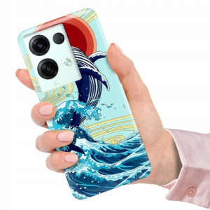 Etui do OPPO RENO 8 Case Flower Kwiaty Top Wzory