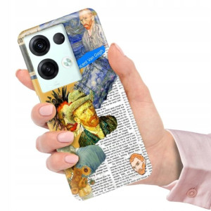 Etui do OPPO RENO 8 Case Impresja Dali Top Wzory