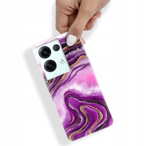 Etui do OPPO RENO 8 Case Marble Marmurki Top Wzory