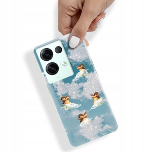Etui do OPPO RENO 8 PRO 5G Aniołki Angel Top Wzory