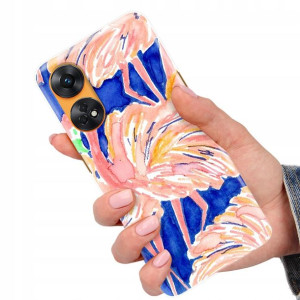Etui Do OPPO RENO 8T 4G Kwiaty Wiosenne Top Wzory