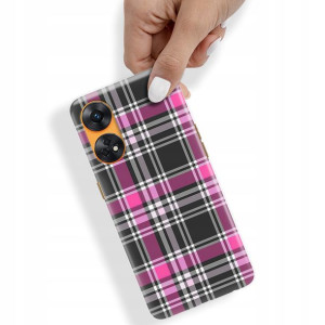 Etui Do OPPO RENO 8T 4G W Kratkę KRATKA Top Wzory