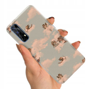 Etui do REALME 7 Case Angel Aniołki Obudowa Wzory