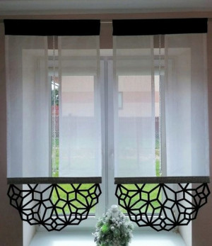 Firana panel ekranowy batyst 145 x 110 cm