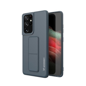 Wozinsky Kickstand Case silikonowe etui z podstawką etui Samsung Galaxy S21