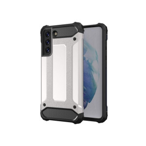 Hybrid Armor pancerne hybrydowe etui pokrowiec Samsung Galaxy S21 FE srebrn